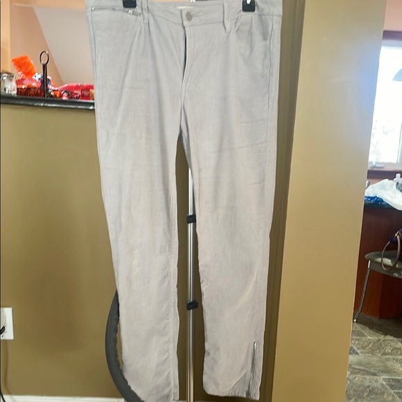 Women’s Calvin Klein Grey Corduroy Pants, Sz 31 - Picture 1 of 8
